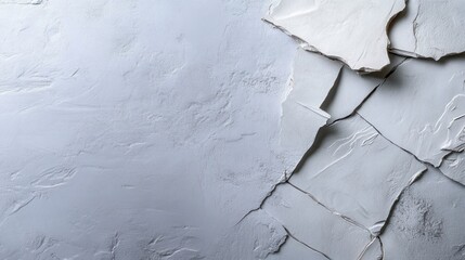 Poster - A white background with a white wall