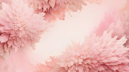 Poster - abstract floral elegance: delicate, abstract floral arrangement. soft hues and textures that evokes 