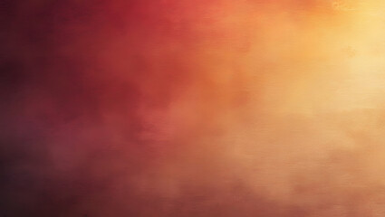 Poster - Abstract Color Blend: An abstract color blend of red and orange creates a soft, atmospheric background, resembling either a sunrise or sunset with its subtle textures and gentle gradients