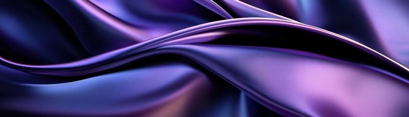 Aufkleber - A purple fabric with a wave pattern