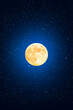 © bcendet - Full moon in a starlit night sky