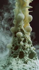 Wall Mural - abstract organic forms: a digital exploration of science and nature