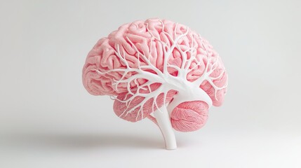 Poster - Intricate Structure of the Human Brain Represented in a Detailed Anatomical Model