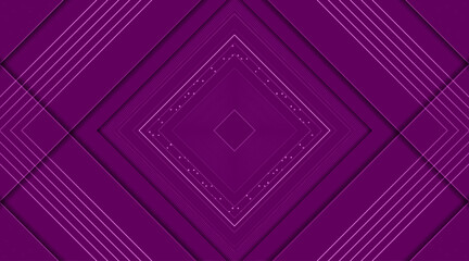 Poster - Abstract background design. Modern circular line pattern in violet colors. Premium stripe texture for banner, business, corporate, decoration, greeting background. Dark horizontal vector template