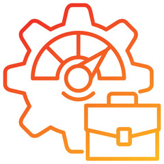 Poster - Perfomance Line Gradient Icon