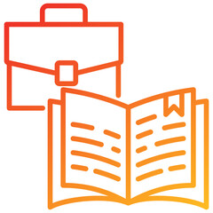Poster - Learning And Development Line Gradient Icon