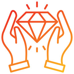 Poster - Value Line Gradient Icon