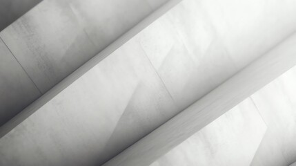 Poster - Abstract Concrete Architecture with Geometric Shapes and Minimalist Design