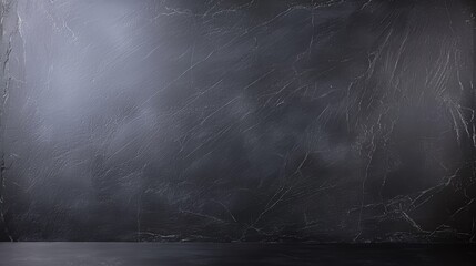 Poster - Black background with a few lines and dots. The background is dark and the lines and dots are scattered all over it