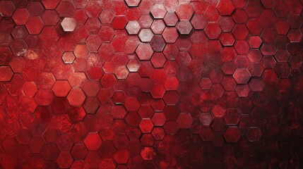 Poster - Abstract hexagonal wallpaper/background/backdrop