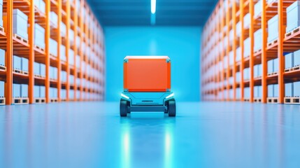 Poster - Innovative Smart Warehouse Concept for Future Logistics Solutions and Automation Technologies