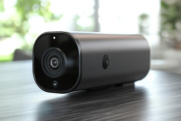 Poster - Video camera equipped with motion detection technology for enhanced security
