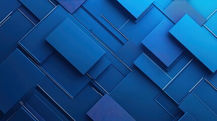 Poster - blue abstract background