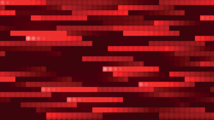 Poster - Abstract horizontal glowing color lines. Multicolored horizontal linear background. Abstract gradient background. Web design background. Vector illustration.