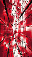 Fototapete - Black Abstract technology Illustration background
