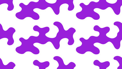 Poster - seamless purple abstract pattern on white backdrop, vector illustration