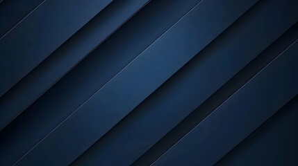 Poster - Diagonal Dark Blue Background Texture With Diminishing Parallel Lines And Light Details