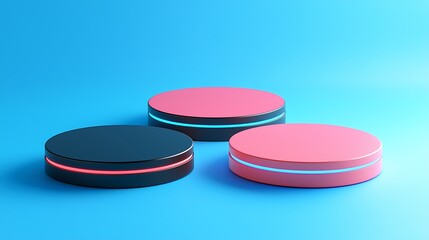 Poster - Modern Minimalist Product Display Platforms