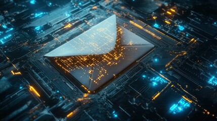 Poster - Digital Email Transmission: A Futuristic Concept