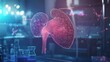 © Napasnan - 3D Visualization of Human Kidney in Research Laboratory Setting