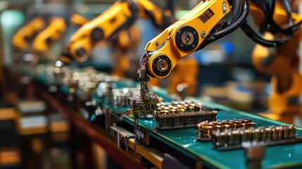 Poster - AI-assisted robotic assembly of high-performance computing components.