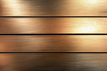 Poster - Modern bronze background features elegant metallic textures and warm tones for a luxurious look