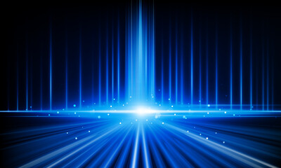 Poster - Abstract Light out technology background Hitech communication concept innovation background, vector design