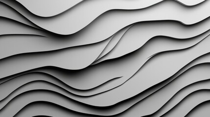 Leinwandbilder - Modern abstract white background with dynamic curves and futuristic business vibes.
