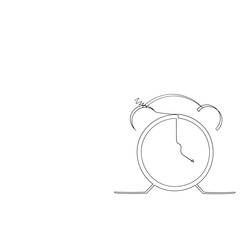 Poster - Clock icon set. Time icon vector. watch icon symbol continuous line drawing.