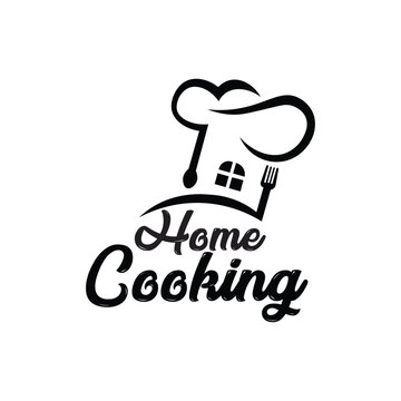 Home Cooking Lettering Logo Design