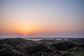 Wall Mural - sunrise over the heath