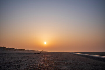 Wall Mural - sunrise on the beach