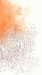 Aufkleber - Vibrant orange halftone dots creating a warm gradient blending into a soft background for artistic expression