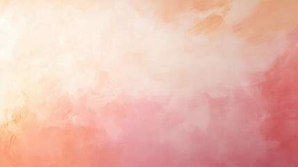 Aufkleber - Soft gradient background transitions from warm peach to light pink, creating a calming atmosphere perfect for various design projects