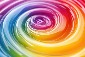 Poster - Vibrant acrylic fluid patterns for artistic visuals, creative backgrounds, and engaging digital marketing projects, ideal for capturing attention and inspiring innovation in design