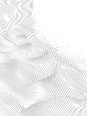 Poster - Subtle abstract linear gradients create a soothing backdrop design