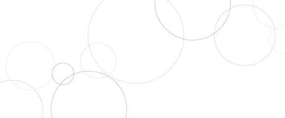 Leinwandbilder - Vector plexus circles connection for global communication, science and technology background design.