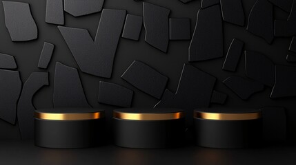 Poster - soft matte 3D podium, ultra-smooth surfaces, minimal yet luxurious, subtle lighting, gentle gradients, contemporary design, perfect for high-end products, clean and elegant, high-resolution