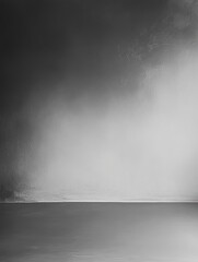 Poster - Elegant monochromatic gradient background ideal for studio photography and creative design projects showcasing light play
