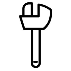 Poster - Repair Tool Work Line Icon