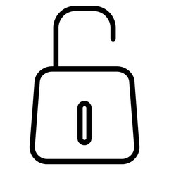 Poster - Blog Internet Key Line Icon