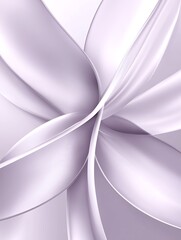 Poster - Elegant purple flower petals background with soft flowing lines design