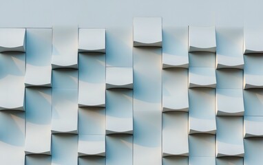 Poster - Abstract Three Dimensional Cube Pattern Texture