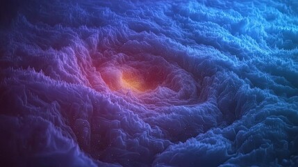 Poster - Aerial landscape abstract background idea. Vibrant abstract representation of swirling clouds with vivid colors and dynamic patterns.