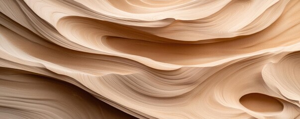 Poster - Aerial landscape abstract background idea. Abstract texture with smooth curves and natural colors creating a serene visual effect.