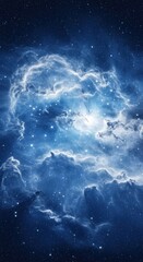 Wall Mural - nebula and galaxies in space. abstract cosmos background