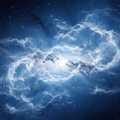 Wall Mural - nebula and galaxies in space. abstract cosmos background