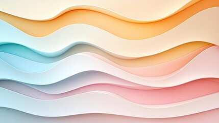 Poster - Abstract art background concept. Colorful wavy abstract background for creative projects and designs.