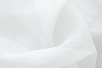 Wall Mural - abstract luxury white fabric texture background