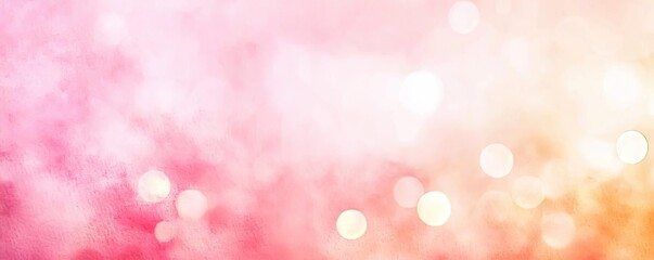 Poster - Digital watercolor painting abstract background idea. Delicate bokeh background with soft colors, perfect for creative projects and design work.